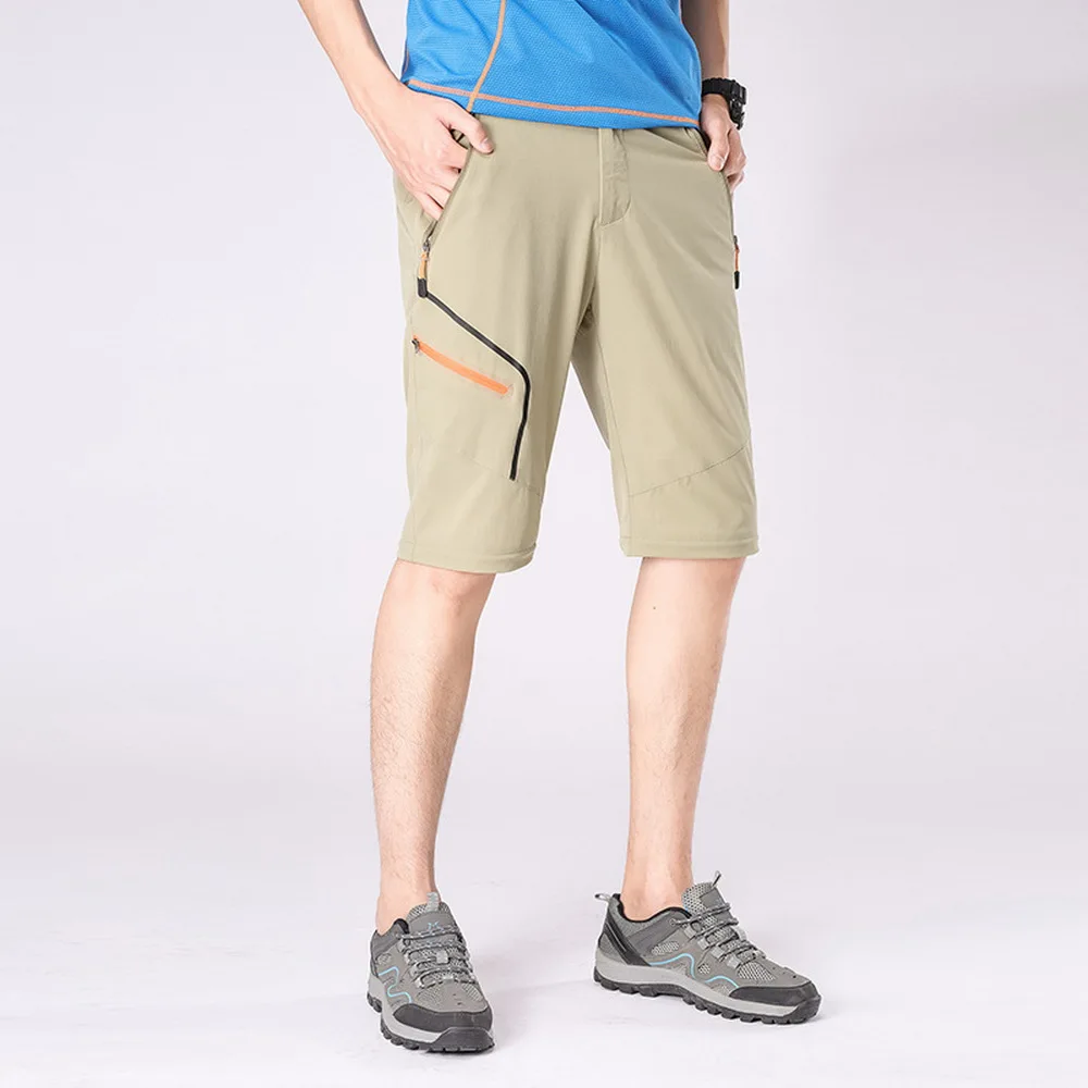 NUONEKO-pantalones de senderismo de alta elasticidad para hombres y mujeres, pantalones de pesca de secado rápido, extraíbles, protección UV para