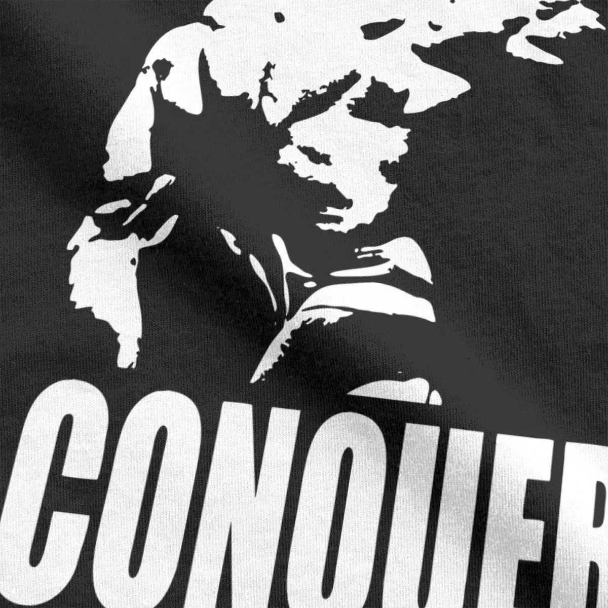 Men\'s Conquer Arnold Schwarzenegger T Shirt Pure Cotton Clothes Funny Short Sleeve O Neck Tee Shirt Printed T-Shirts