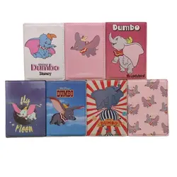 Disney Dumbo Women's Travel Passport Cover Wallet Unisex Business Multifunction Credit Card Purse Organizer Case