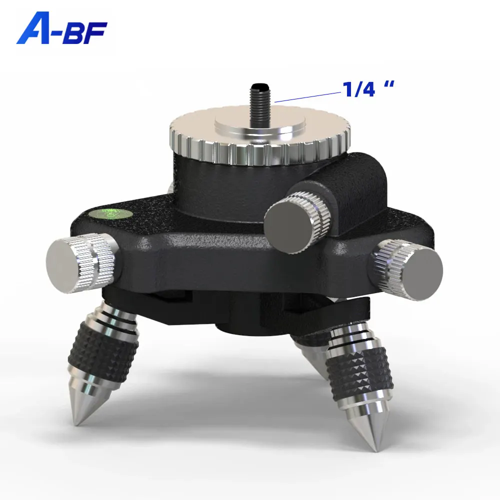 Tripod Tripod Bracket Base 1/4'' Interface Fine Adjustment Tripod Stand For Laser Level GLL30G/GLL3-60XG