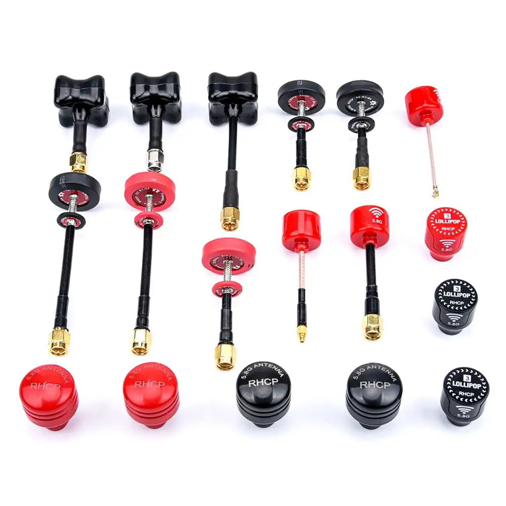 Antenne 5.8 GHz 3dBi RHCP Directionnelle Pour Drone FPV - Compatible SMA Et RP-SMA - Mini Et Pliable Dji Mini 3 Pro