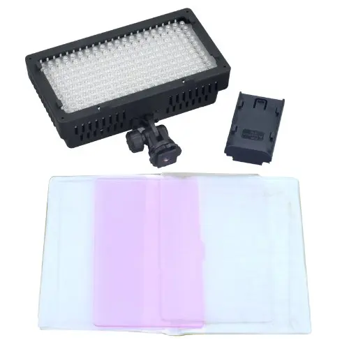 NanGuang CN-LUX2200 2200 LED Bi-Color 3200K-5400K LED Video Light Lamp For Canon Nikon Sony Camera DV Camcorder