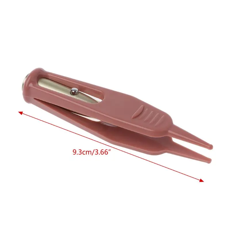 아기 손전등 발굴 부거 클립, 유아 깨끗한 귀 코 배꼽 보이는 안전 족집게, 안전한 집게 청소 용품