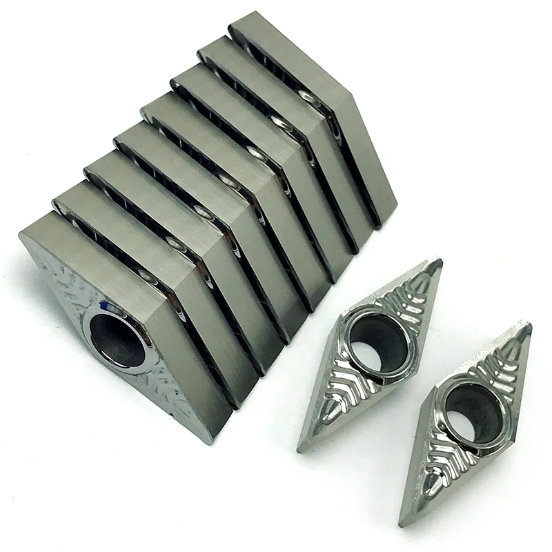 VCGT160408 AK H01 Aluminum Turning Tool Carbide Insert Metal Lathe Tools VCGT 160408 Copper Aluminum Tool Turning Cutting Insert