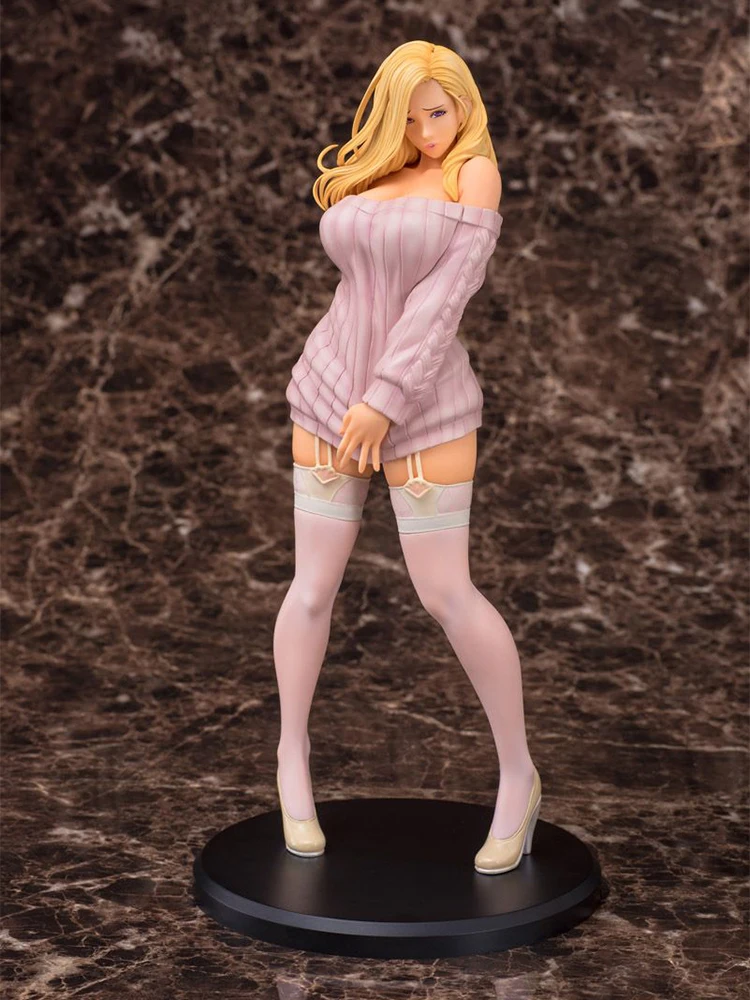 28ซม.อะนิเมะ Daiki Kogyo Non Oda ภาพประกอบ Shiho Kujo สีเหลือง Ver PVC ตุ๊กตาขยับแขนขาได้ใหม่เซ็กซี่สาวอะนิเมะรุ่นของเล่น