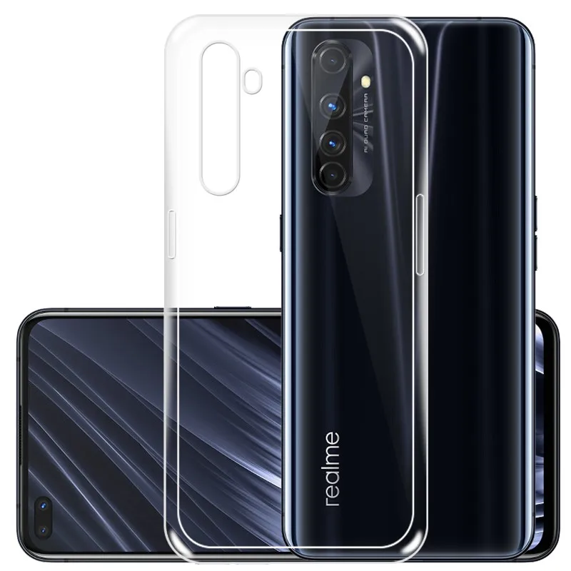 Transparent TPU Phone Case for OPPO X50 Pro 5G X50M Clear Soft Protective Case for Realme X3 Super Zoom X7 Pro X XLite X2 Pro XT