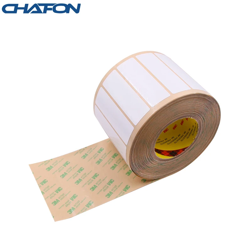 CHAFON 100pcs 15M waterproof pet uhf rfid windshield sticker tag U9 chip for vehicle management