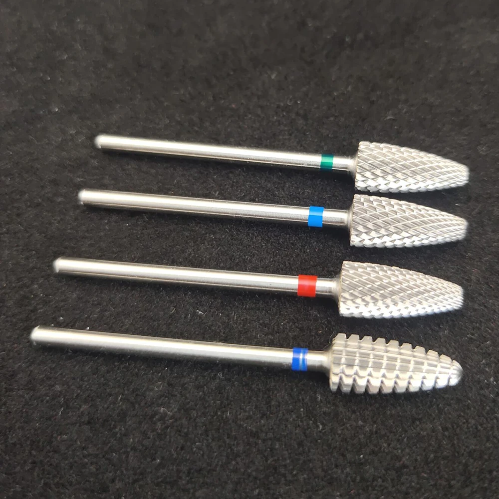New! Tungsten Nail Drill Bit Electric Manicure Drill For Machine Milling Cutter Nail Files Buffer Nail Art Equipment Accessory