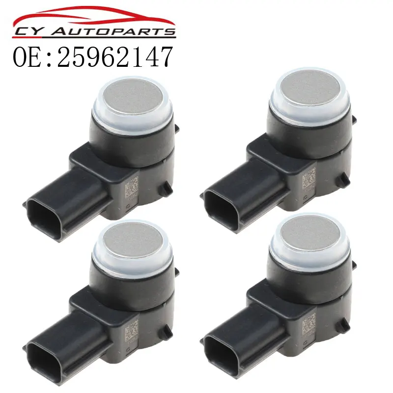 4PCS New PDC Parking Sensor Fits For GMC Yukon XL Chevrolet Cadillac Buick 25962147