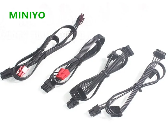 

5pin SATA / 4pin IDE / 6pin dual 6+2pin / 6-pin 8(6+2)pin modular Power supply cable for Tt Smart SE 530W 630W 730W Thermaltake