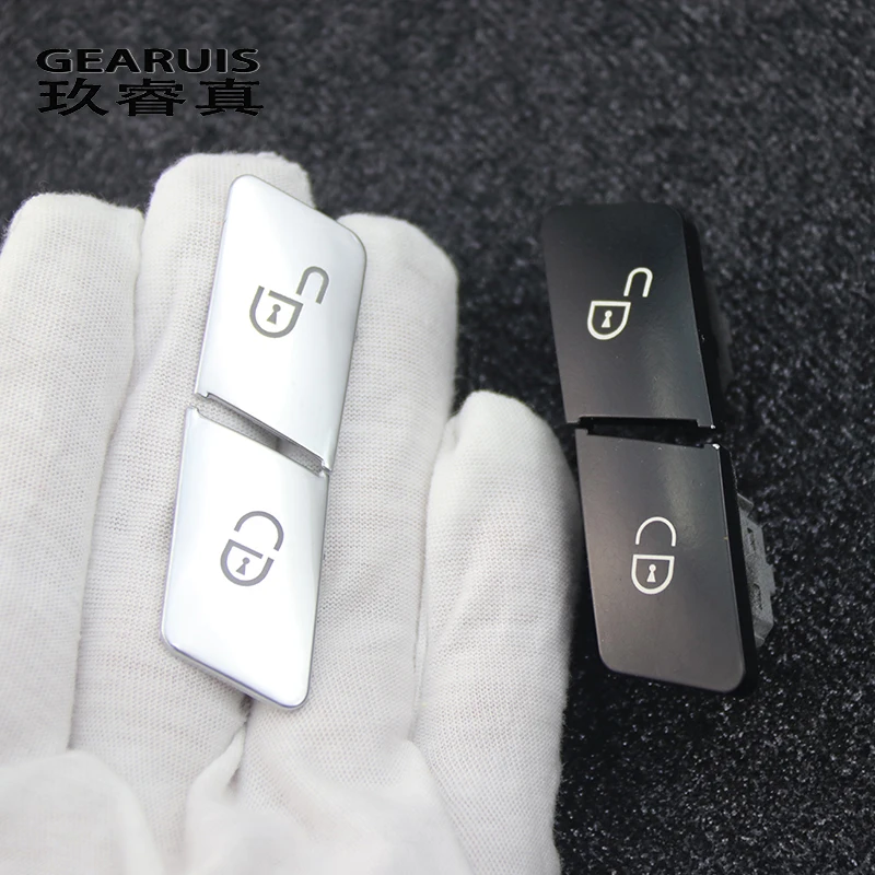 

For Mercedes Benz GLA CLA GLK GLE CLS ML GL A B C E class W204 W207 W212 W166 W176 X156 C117 Car Door Lock Switch Button Sticker