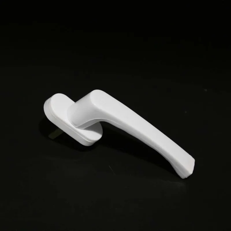 Plastic Steel Doors And Windows Inside Flat Open Plastic Wrap Iron Pull Rotating Handle