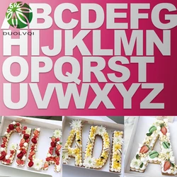 1 Set Food Grade PET Alphabet Cake Molds Cookie Chocolate Pastry Decorating Baking Mould DIY Birthday Cake Fondant Tool