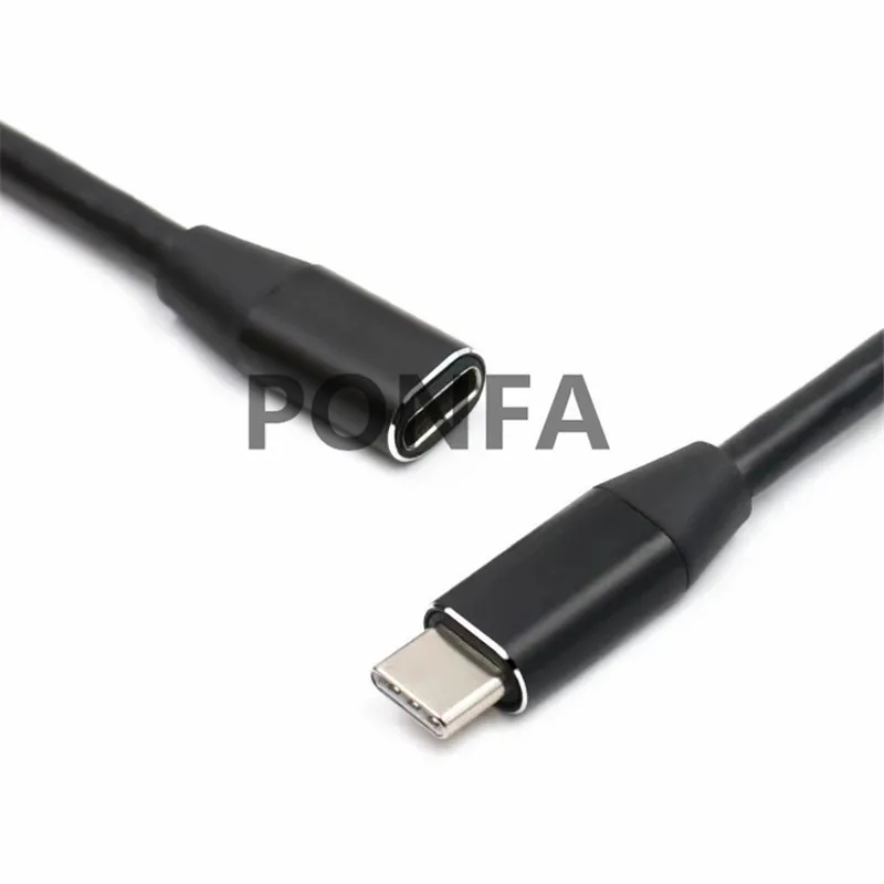 

1M USB Type C Extension Cable USB 3.1 Data Video Cable USB-C Male to Female Extending Wire Extender Cord Connector