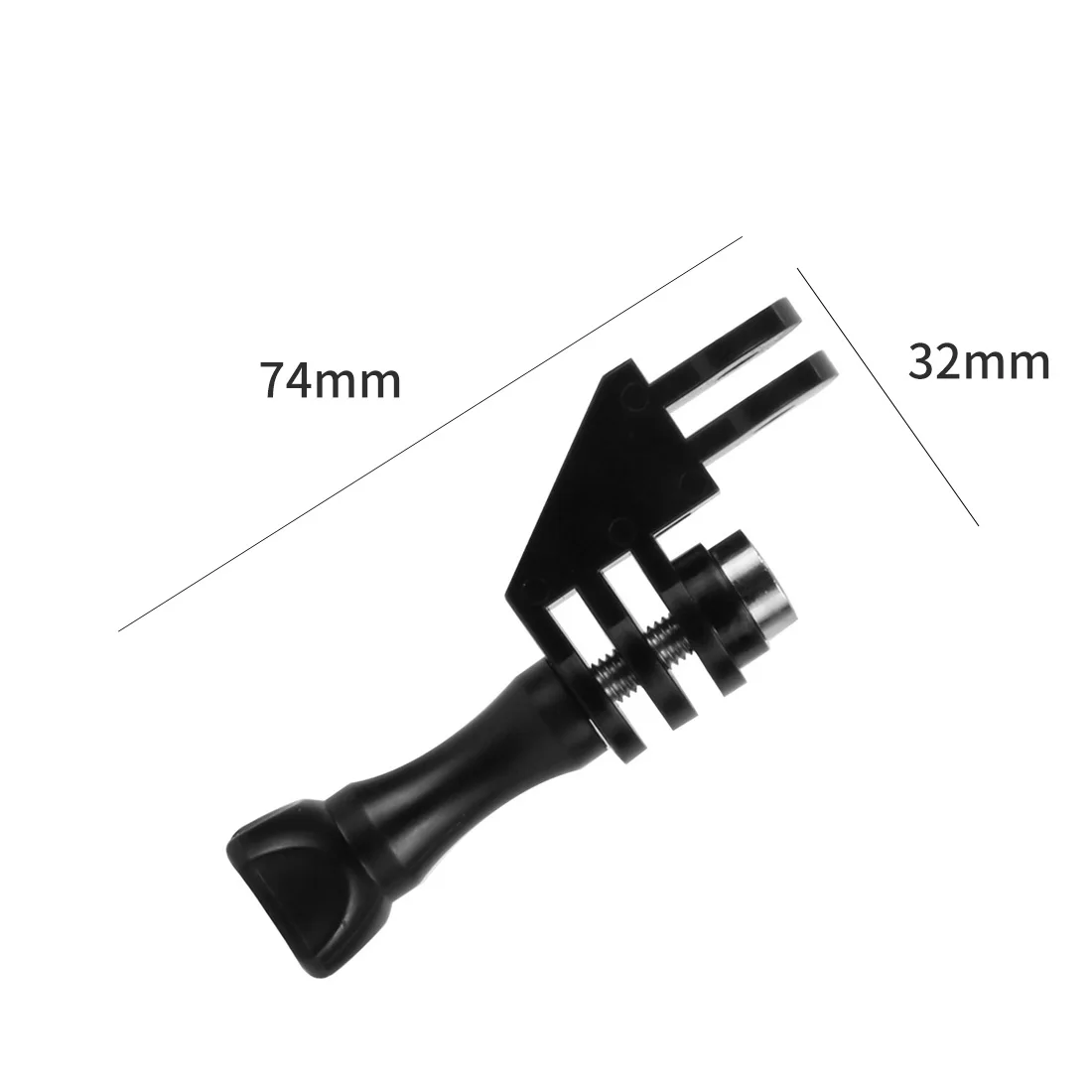 90 Grad Multi-Winkel-Richtung Ellbogen Kamera Aufnahme Stativ Adapter Anschluss schraube für Gopro Hero 13 12 11 Dji Action-Kamera – Detail 8