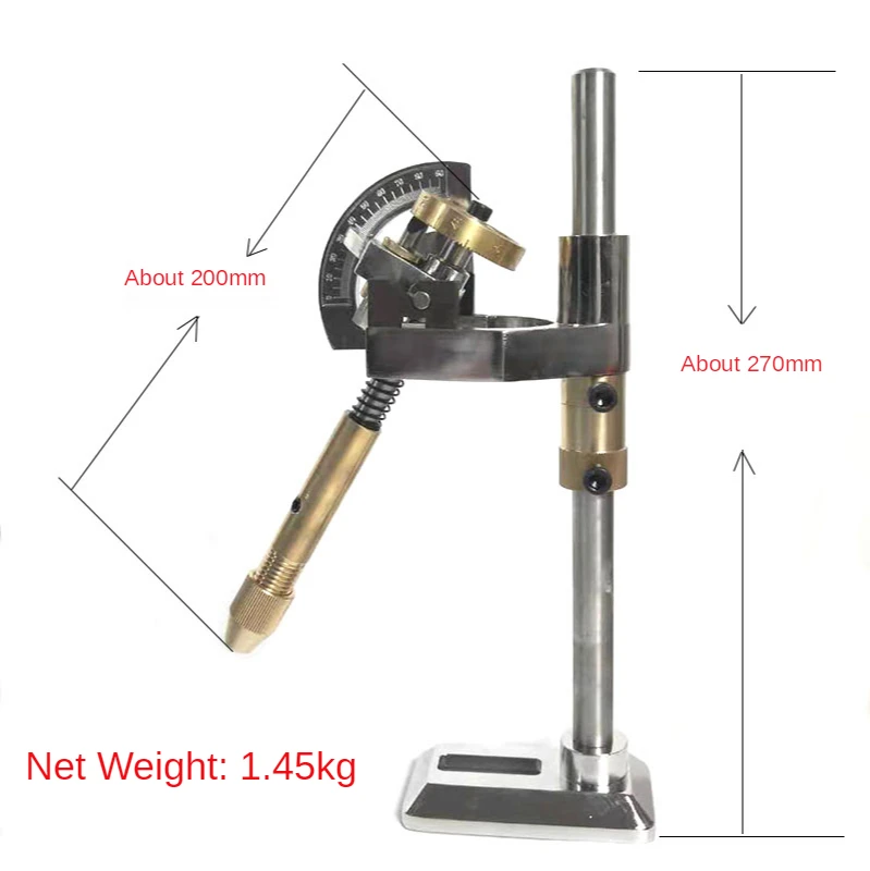 96 Jade Grinding Polished Faceted Manipulator Gem Faceting Machine Jewel Angle Polisher Fork Wheels Handle