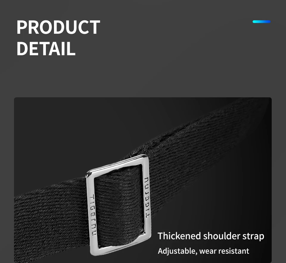 Tigernu Neue 0,2 KG Leichte Mode Männer Schulter Tasche Hohe Qualität Wasserdichte Männliche Mini Taschen Messenger Taschen Für Männer Für frauen – Detail 12
