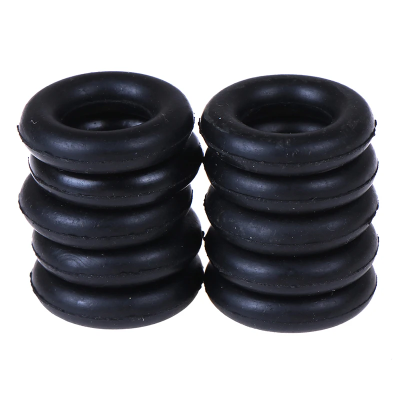 10PCS Around The Coil Rubber Ring O-ring Bobbin Winder Friction Wheel For Sewing Machine Singer Sewing Accessories