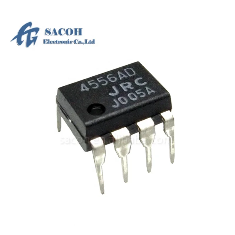 

10PCS/lot New OriginaI NJM4556AD JRC4556AD 4556AD or NJM4556AM or NJM4556AL NJM4556AV NJM4556 DIP-8 Dual Operational Amplifier