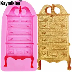 M822 Furniture Cabinet Candle Moulds Soap Mold Kitchen-Baking Resin Silicone Form Home Decoration 3D DIY Clay Craft Wax-Making