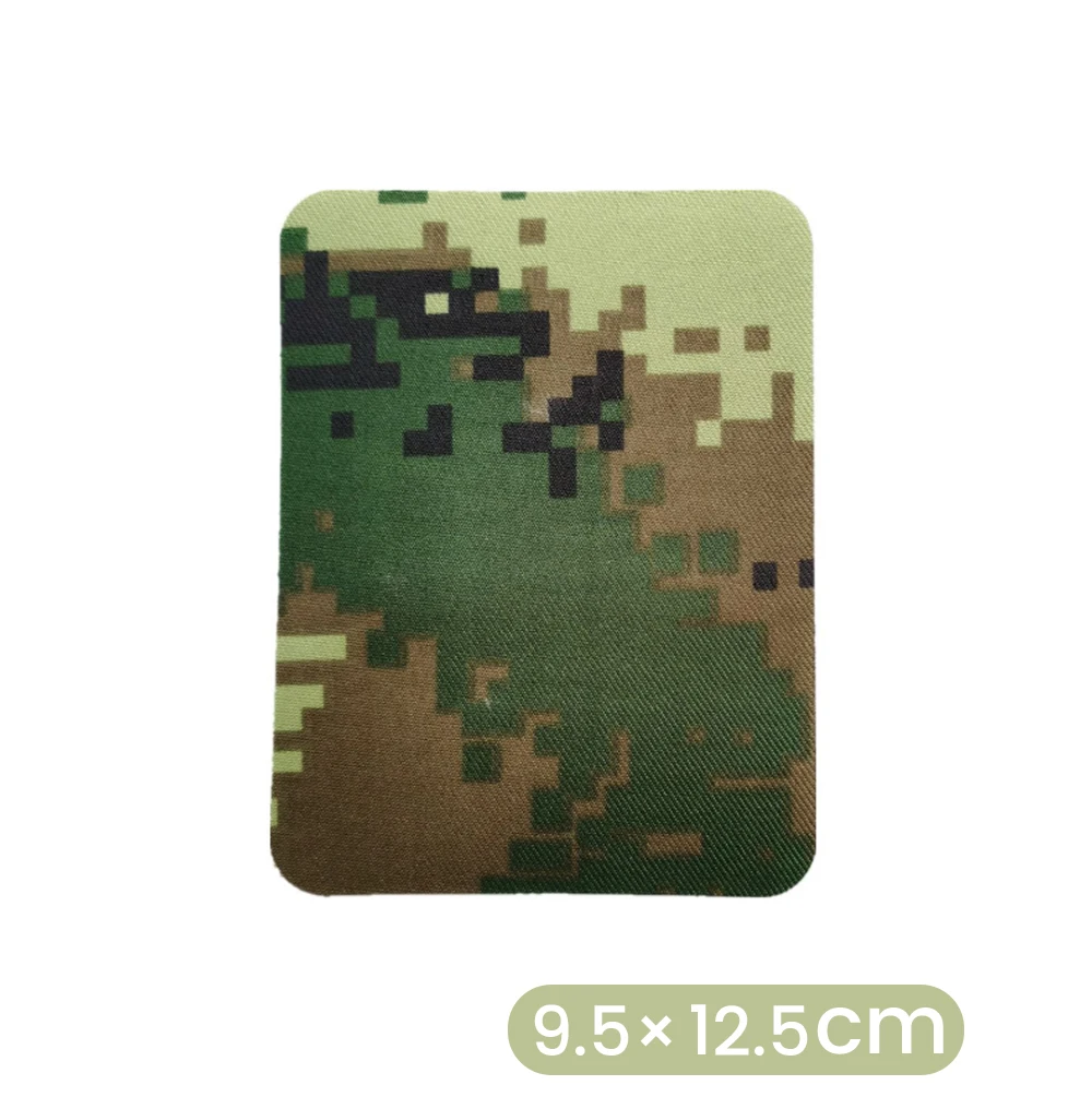 1PC Oval Quadrat 9,5*12,5 cm 11*14cm Hot Melt Kleber Camouflage Kleber Bügeln Patch imitation Denim Nähen Knie Ellenbogen DIY Kleidungsstück – Detail 8