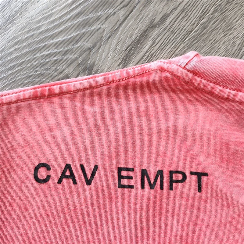 Heavy Fabric Cavempt C.E T-shirt Men Women 1:1 High-Quality Washed Made Old CAV EMPT C.E Tee Tops