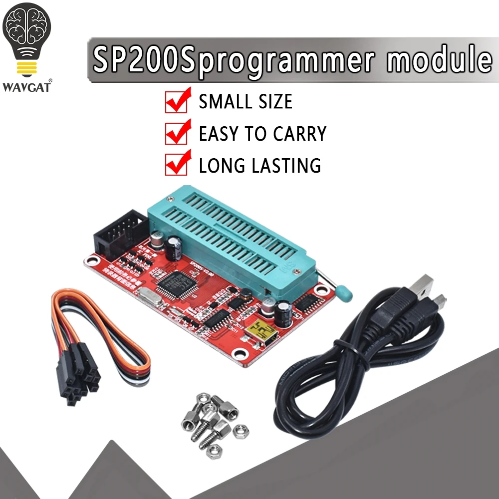 Offizielle EEPROM USB Programmierer SP200SE / SP200S Verbesserte mit isp-schnittstelle für 336 SCM &