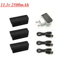 11.1v 2500mah Lipo Battery For SJR/C SJRC F11 /F11 PRO Drone 5G Wifi FPV GPS RC Quadcopter Spare Parts Dron Accessories
