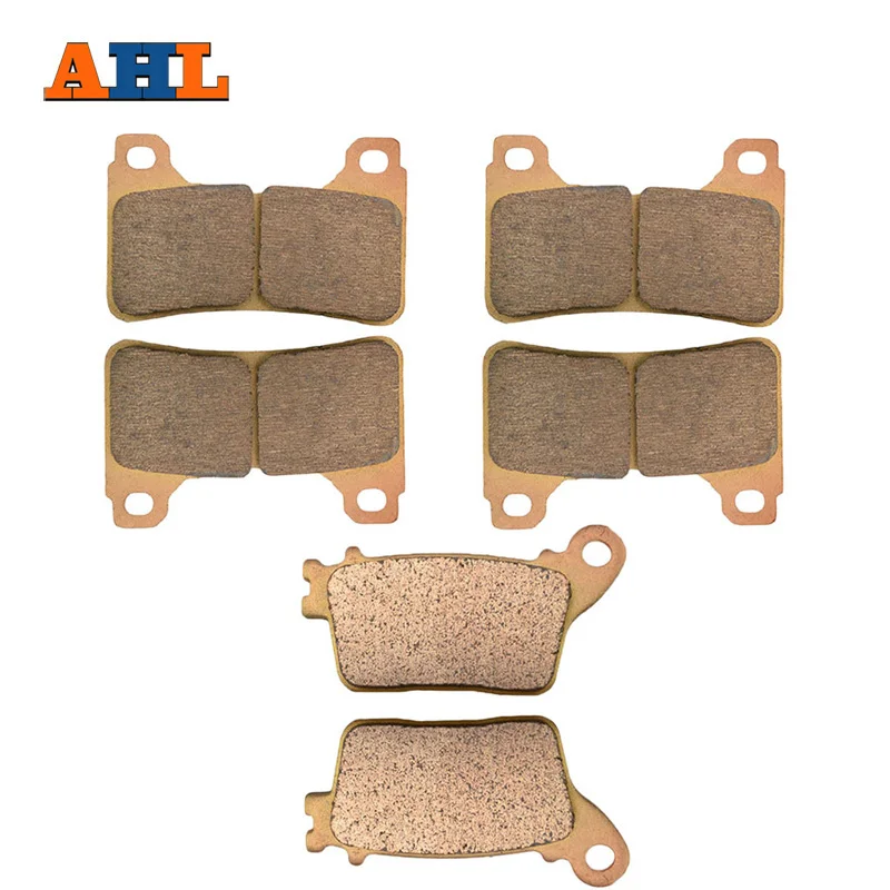 AHL Motorcycle Front and Rear Brake Pads for Honda CBR600RR RRA CBR600 R RA9 CBR 1000 RR CBR1000 Sintered Brake Pads