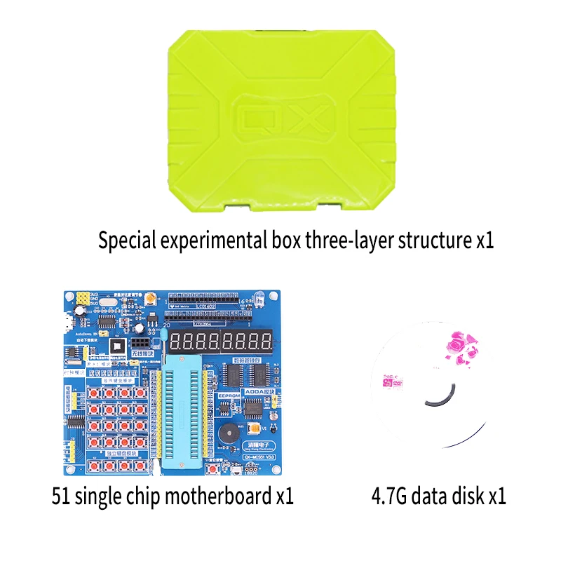 51 MCU Development Board 51 MCU Learning Board Kit 51 MCU Experiment Board