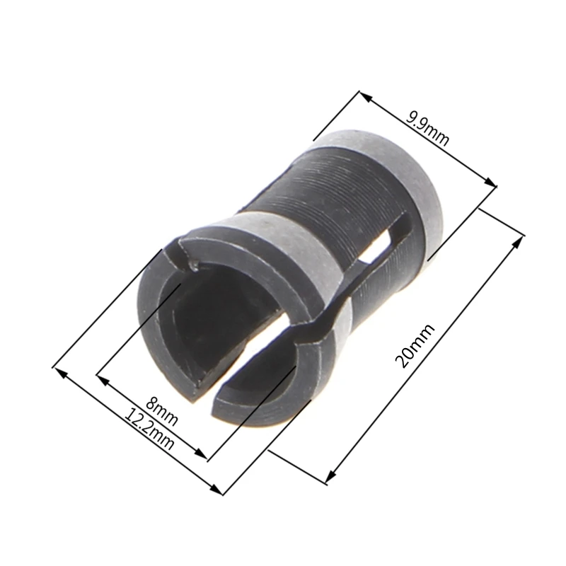 Alta precisione elettrica K9FA del Router della rifilatrice dell'incisione del mandrino della pinza di 6.35/8mm