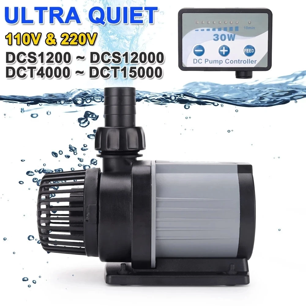 

Jebao DCS DCT Series DCS1200 Dcs2000 Variable Flow Dc Aquarium Pump Submersible Water Pump Marine Freshwater Controllable Pump