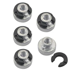 5pcs Motorcycle Rear Fender Seat Nut Seat Mounting Kit fit for Harley Sportster 1200 Iron 883 Forty Eight Touring Road King