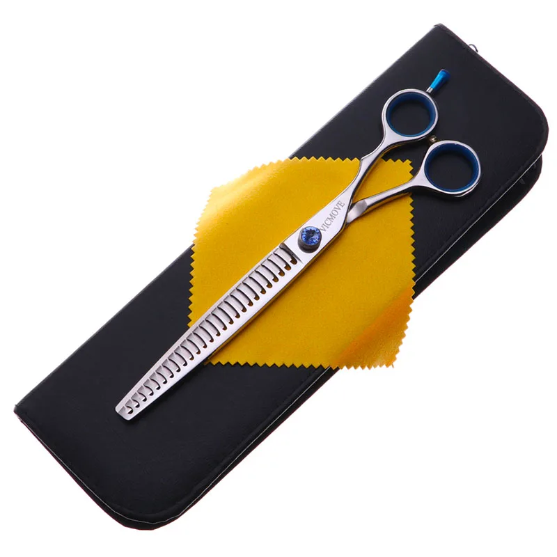 VICMOVE 8 Inch Hair Thinning Scissors Barber Professional Hairdressing Scissors Pet Grooming Shears Human & Dogs & Cats