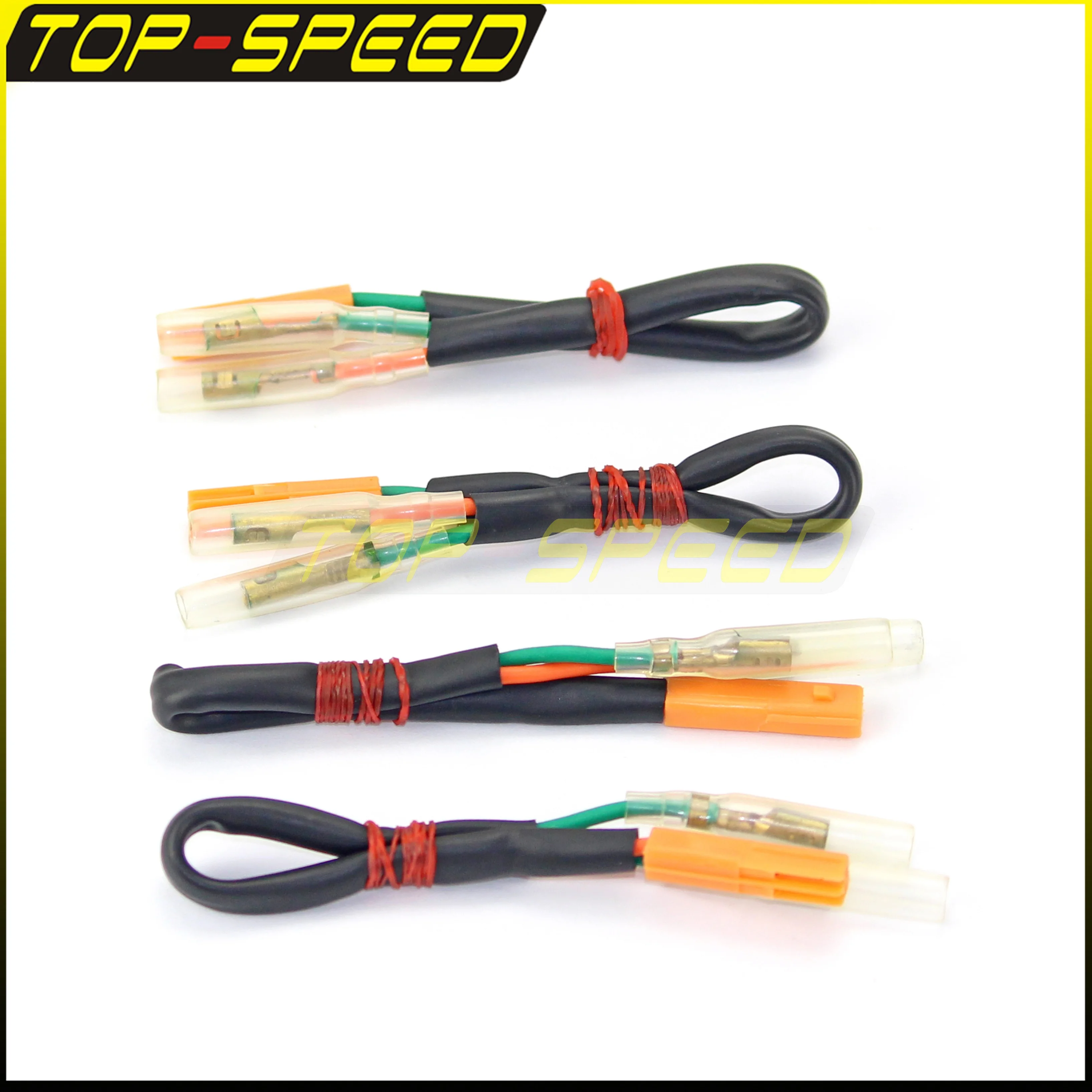 

For Honda CBR600RR CBR1000RR CB 500F/CB 500X/CBR 500R CB400 2 Pin Turn Signal Blinker Wire Connector Adapter Plug Wiring Lead