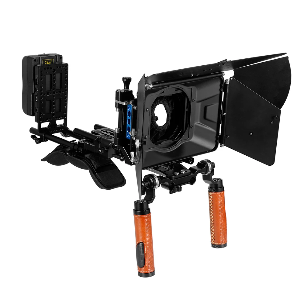 HDRIG Full-equipped Camcorder Shoulder Mount Video Rig With 12\