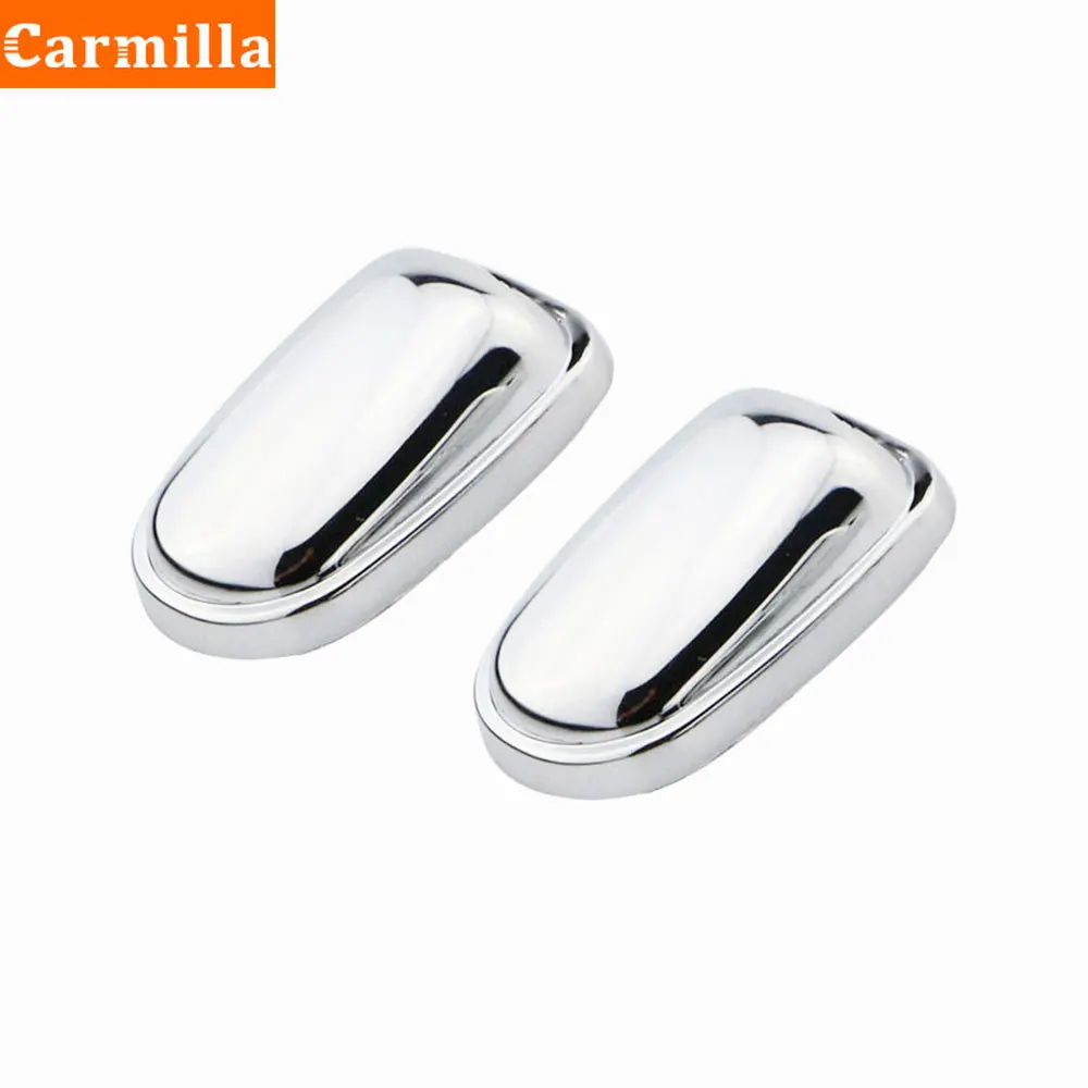 

2Pcs/Set ABS Chrome Sprinkler Head Water Spray Nozzle Wiper Water-jet Cover Trim for Ford Focus 2 3 4 MK2 MK3 MK4 Car Styling