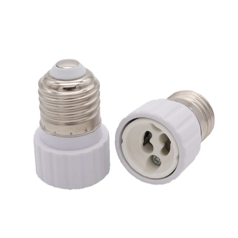 NEW Good quality E27 to GU10 Fireproof Material lamp Holder Converters Socket Adapter light Bulb Base Type