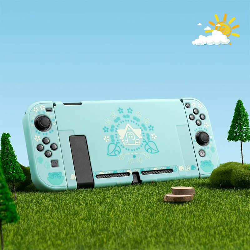 Switch Protective Shell Leaf House Hard Case Cover for Nintendo Switch JoyCon Controller Case For Nintendo Switch Accessories