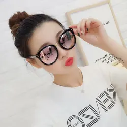 2020 Classic Small Frame Round Sunglasses Women/Men Brand Designer Alloy Mirror Sun Glasses Vintage arrow sunglasses