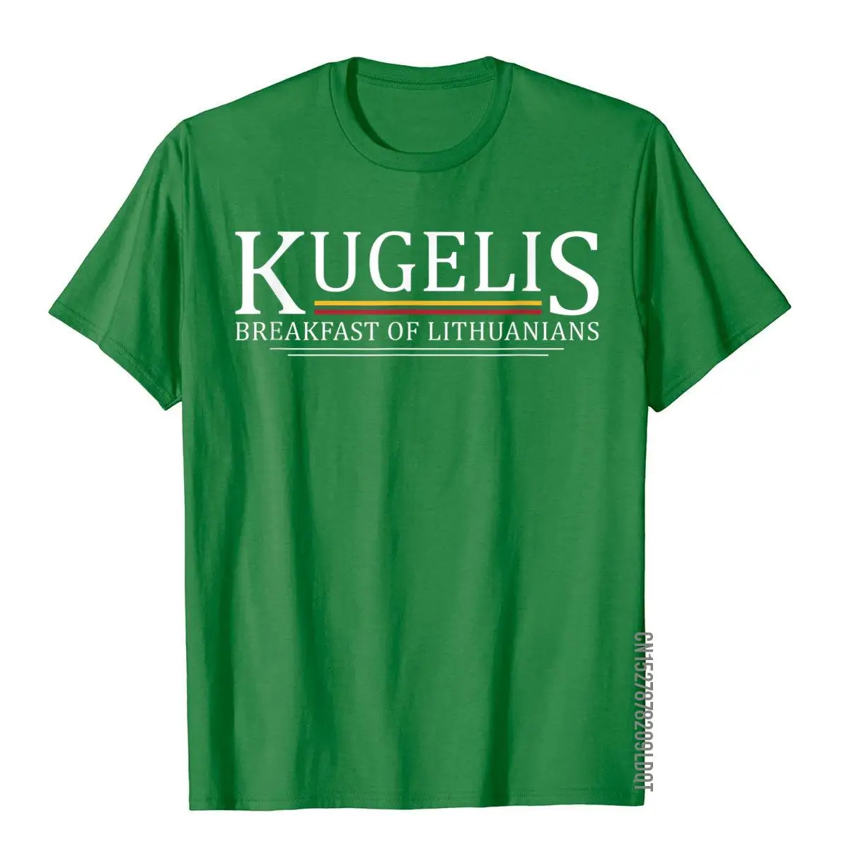 Kugelis Breakfast Of Lithuanians Funny Lithuanian Food Tshirts for Men 2023 New Arrival Fashion Tops & Tees