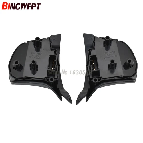 Imagen 2 del producto Nuevo botón de Control del volante del coche para KIA K2 RIO 2011-2014 Audio Bluetooth interruptor de volumen del teléfono reemplazar piezas de automóvil