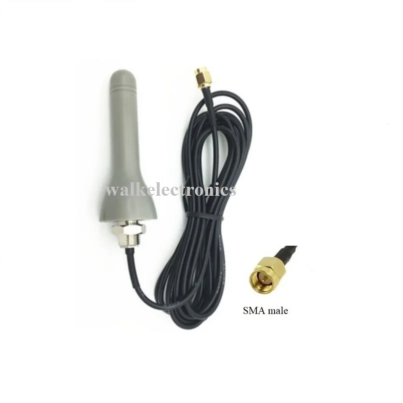 

small size IP67 GSM 3g 4g lte Antenna outdoor use screw mount lte 4g antenna omni directional roof mount car aerial