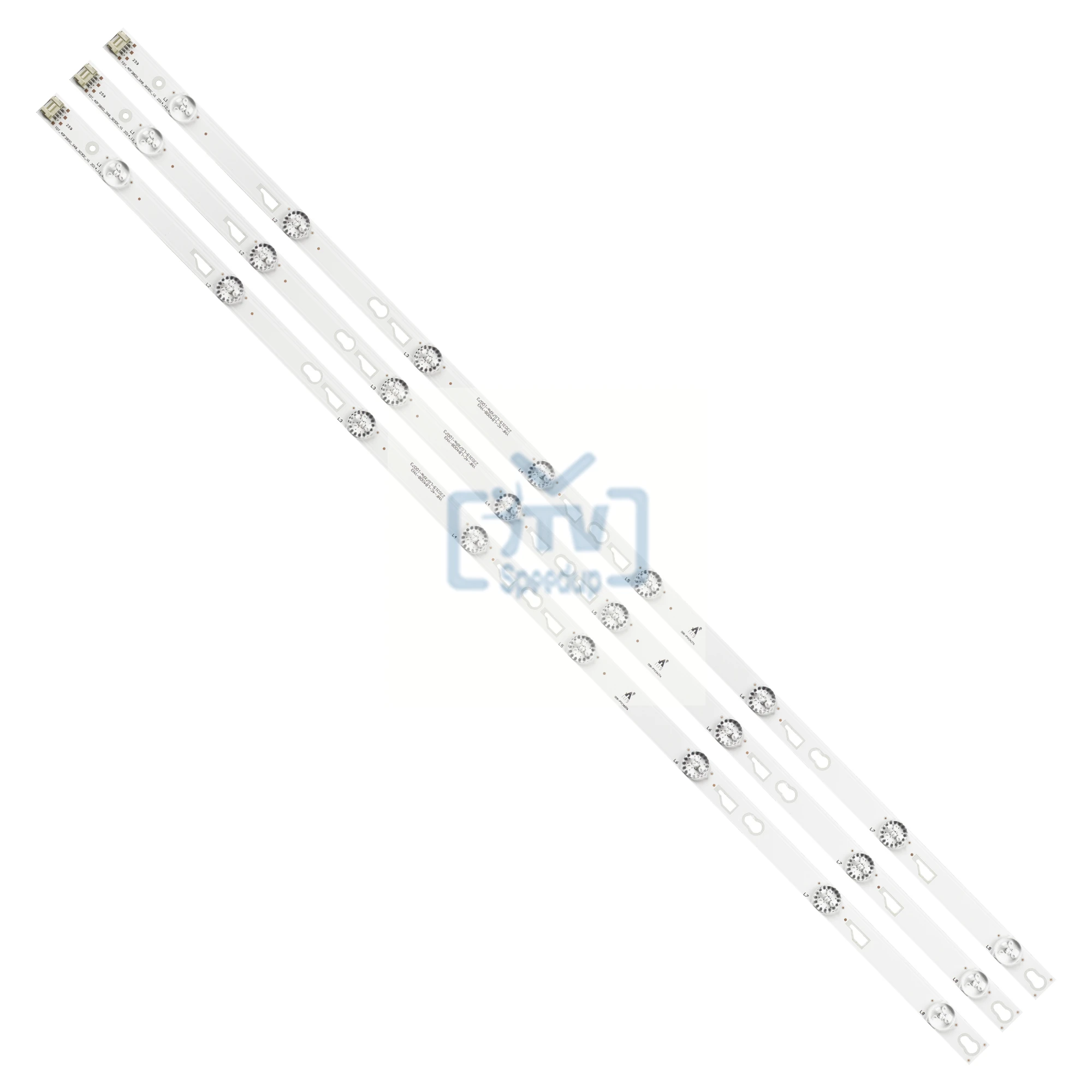 

TV's LED Backlight Strips For TCL LED40D2700B L40S4700FS LED Tapes Bands TOT_40F3800_3X8_3030C_V1 Rulers Lanes 40HR330M08A2
