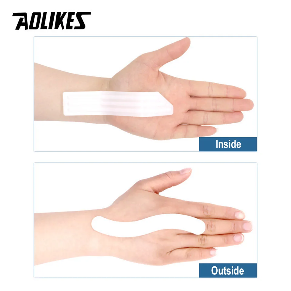 AOLIKES 1PC Adjustable Wrist Fitted Stabilizer Splint Carpal Tunnel Hand Compression Support Wrap for Wrist Injuries Pain Relief