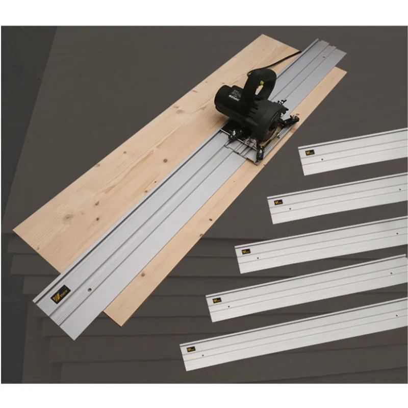 1.4M Circular Saw Guide Rail Set Track Saws Aluminum Guided Rails 2 Clamps Tracksaw Tools