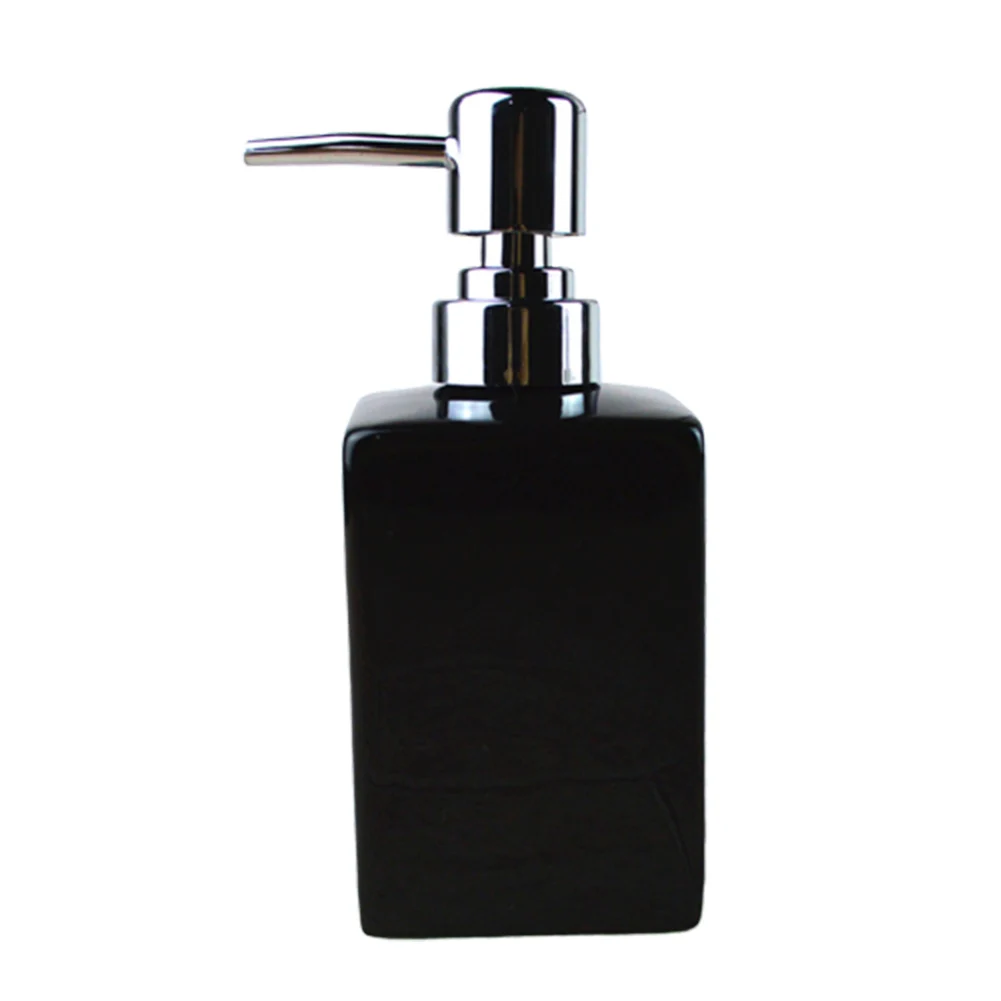 320ml Bathroom Kitchen Ceramic Lotion Liquid Soap Dispenser Bottle Container