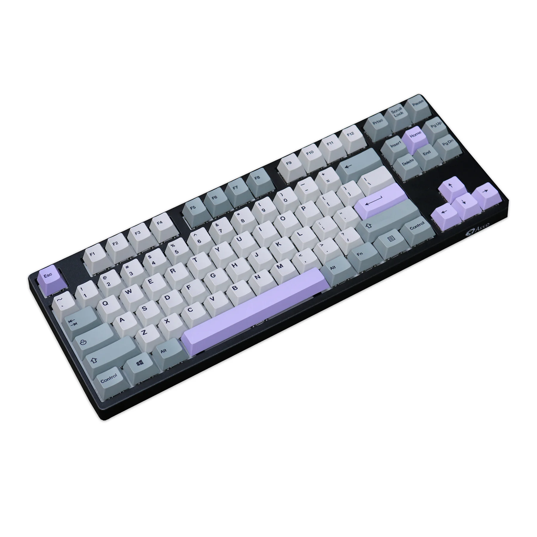 Imagem -06 - Chaves Conjunto Gmk Silenciado Keycaps Pbt Tintura Sublimação Cereja Perfil Keycap Retro Cinza Chaves Tampões para 64 68 980 Teclado Mecânico 151