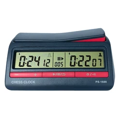 Orologio da scacchi con timer digitale professionale avanzato, conto alla rovescia, orologio da gioco da tavolo 2022 Nuovo