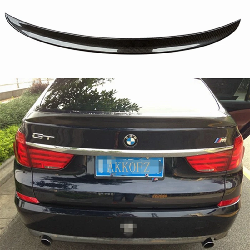 

for BMW 5 Series GT F07 Spoiler 2010-2013 Spoiler AC Style Sport Body Kit Accessories Real Carbon Fiber and Bright black